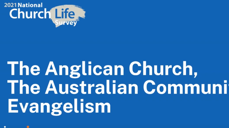 NCLS Research on the Anglican Church, the Australian Community, and Evangelism