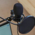 Podcasting microphone