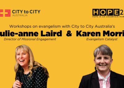 Hope25 Training Webinars with City to City Australia